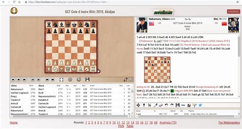 chess results|Live Chess On ChessBase.com.